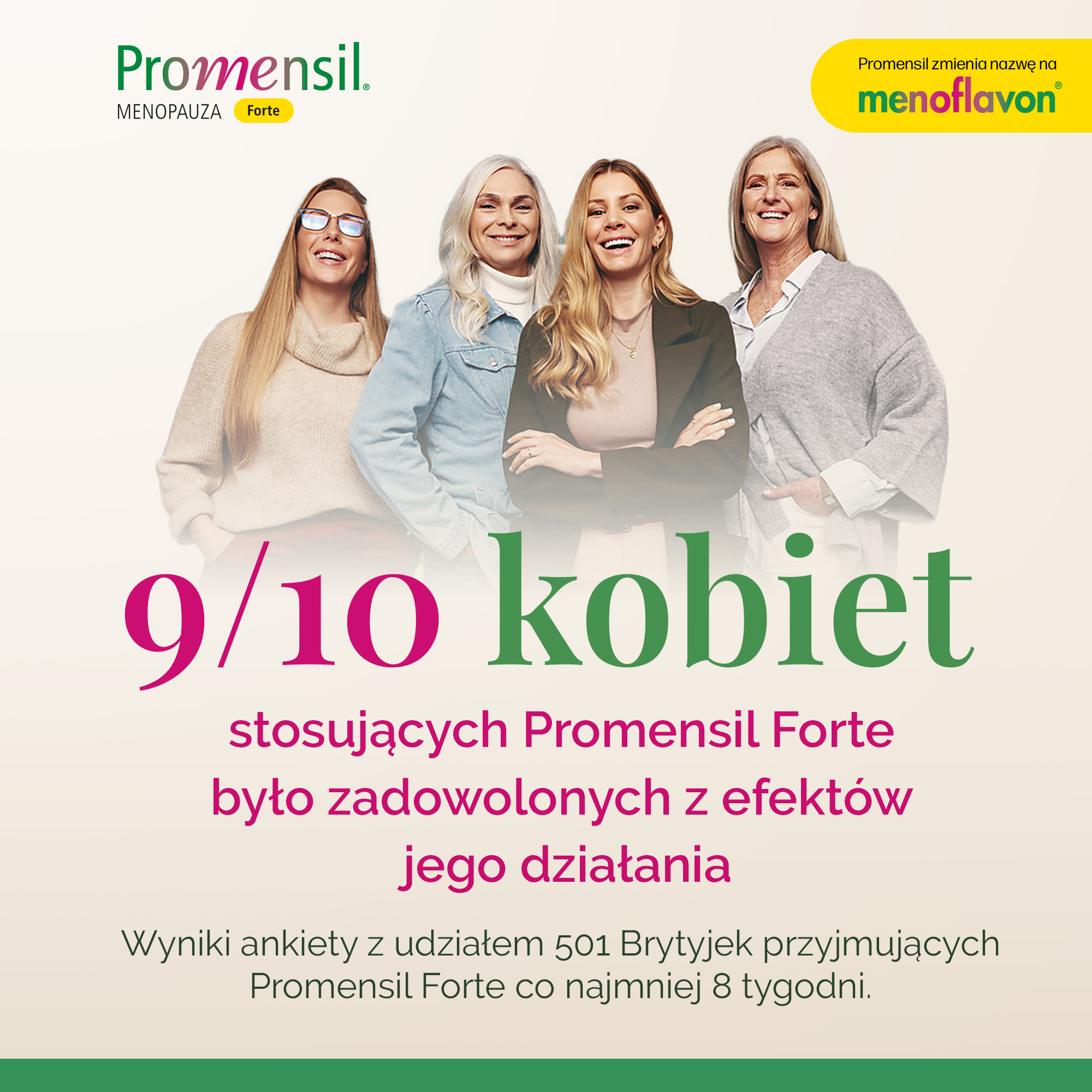 Promensil Forte Menopauza, tabletki, 30 sztuk