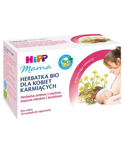 HIPP MAMA Herbatka bio dla kobiet karmiących - 20 sasz. zdjęcie