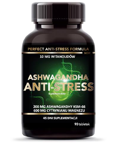 Intenson Ashwagandha Anti-Stress, 90 tabl., cena, wskazania, właściwości zdjęcie