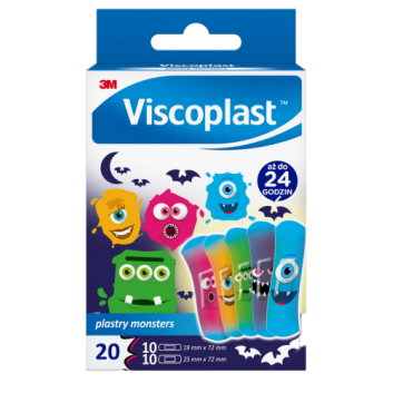 Viscoplast plastry monsters 20 sztuk