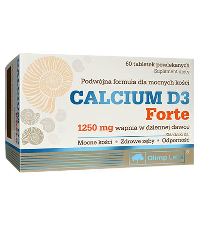 OLIMP CALCIUM D3 FORTE, 60 tabletek zdjęcie