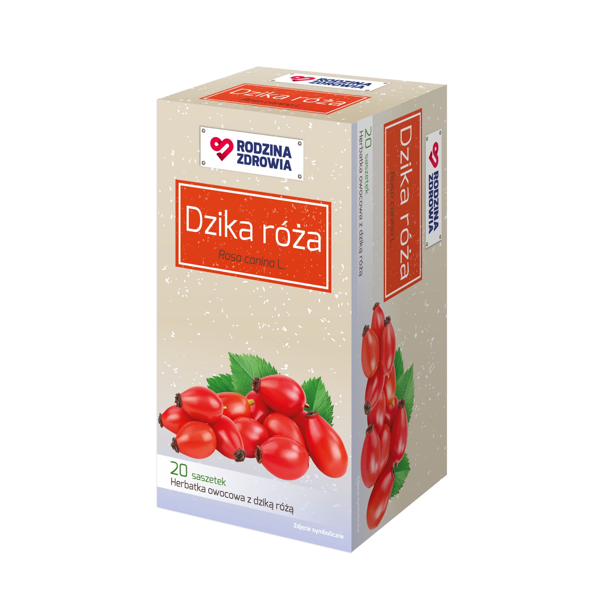 Rodzina Zdrowia Herbatka Dzika róża 20 saszetek zdjęcie