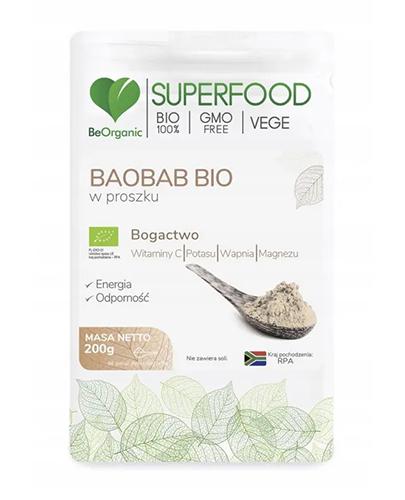 BeOrganic Baobab BIO w proszku, 200 g zdjęcie