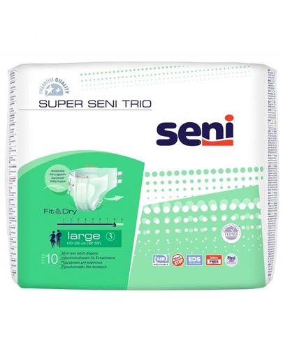 SUPER SENI TRIO L Pieluchomajtki, 10 sztuk zdjęcie