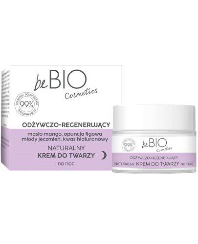 BeBio Naturalny Krem do twarzy odżywczo-regenerujący na noc, 50 ml zdjęcie