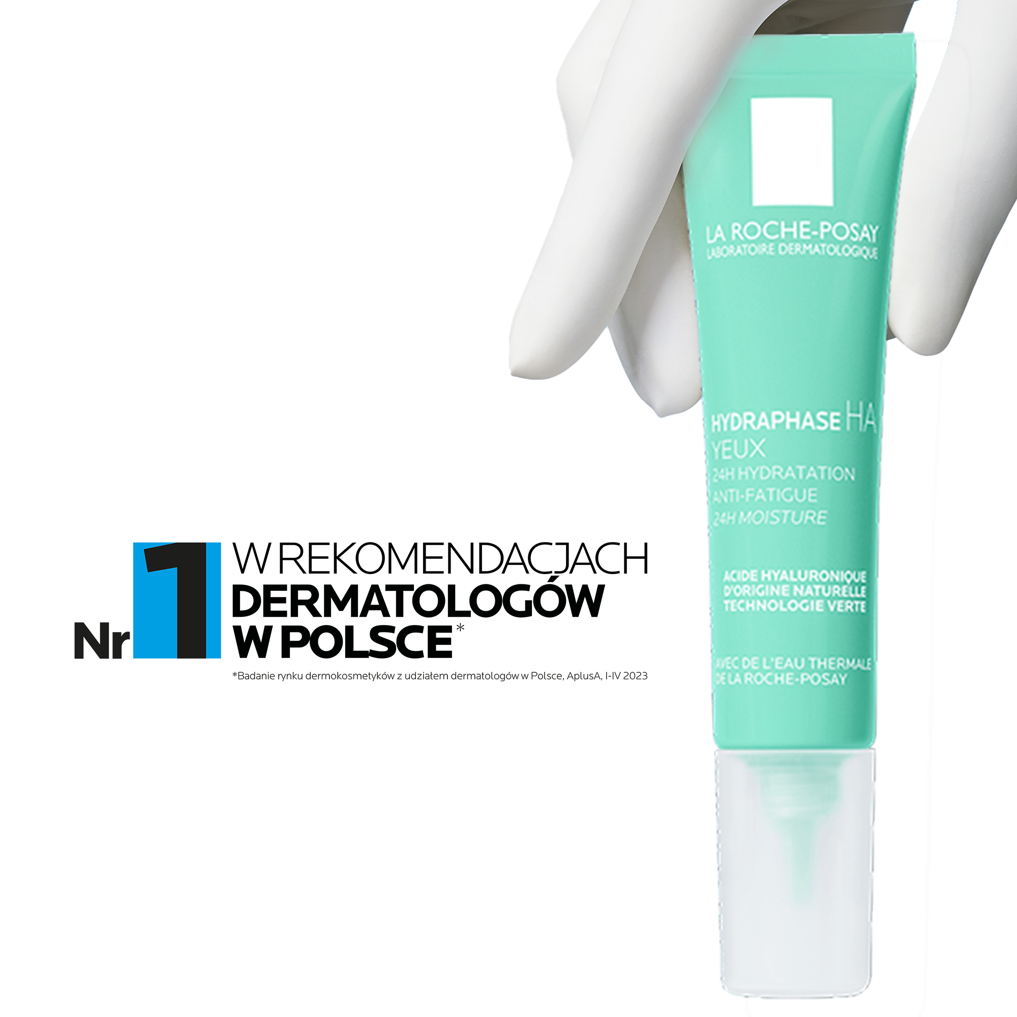 La Roche-Posay Hydraphase Intense Żel pod oczy intensywnie nawilżający, 15 ml