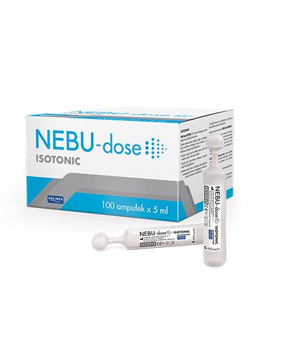 Nebu-Dose Isotonic, roztwór w ampułkach do inhalacji i przemywania oczu, 100 x 5 ml zdjęcie