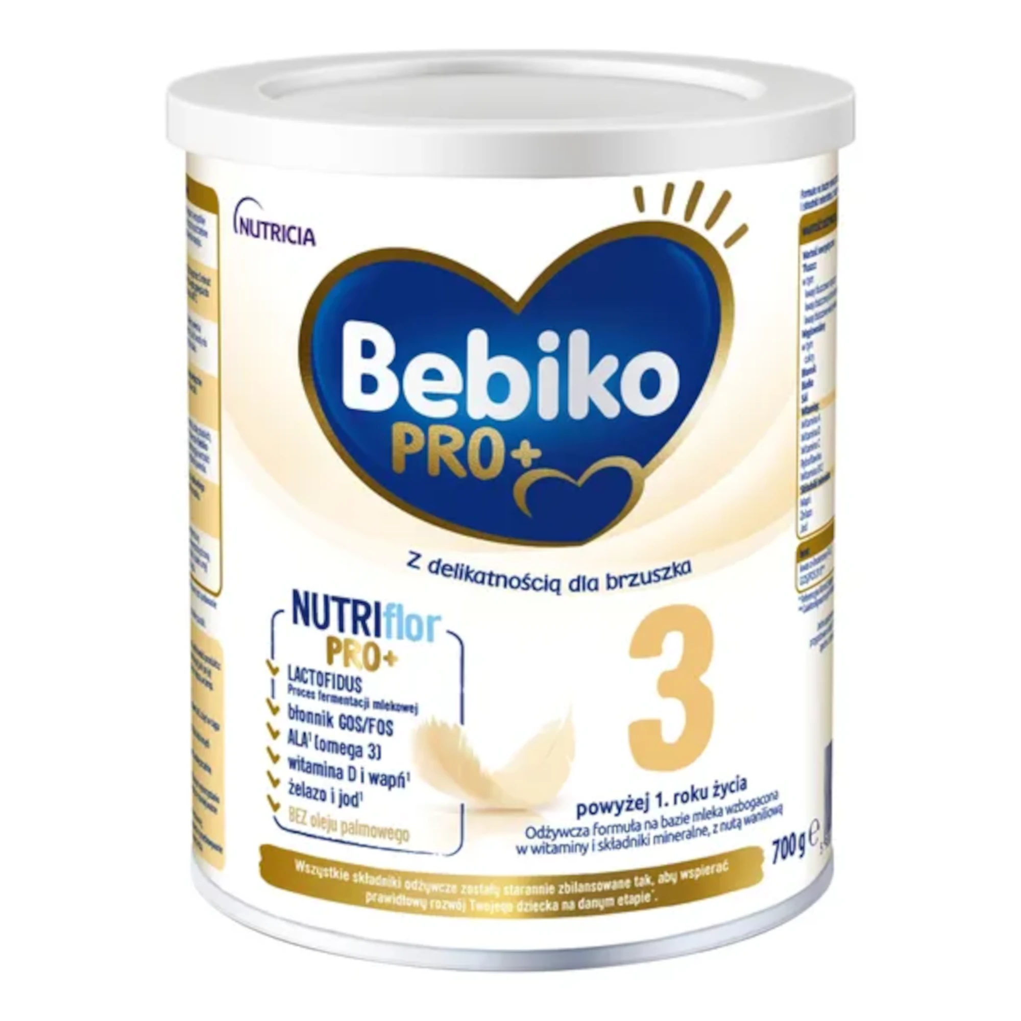 Bebiko Pro+ 3, mleko modyfikowane powyżej 1 roku życia, 700 g zdjęcie