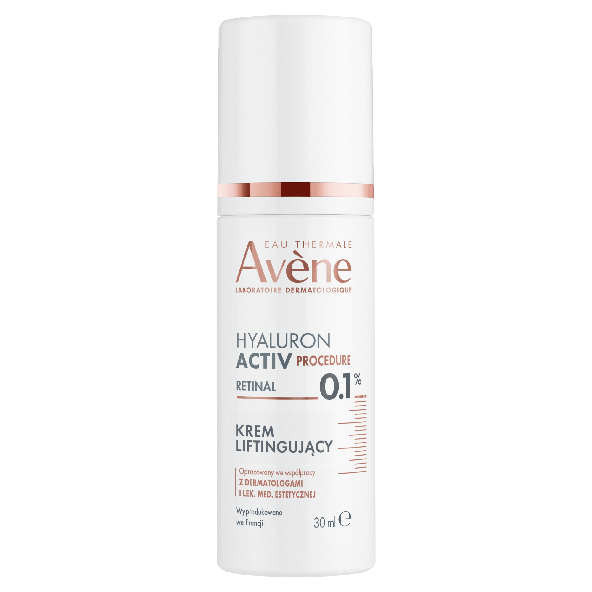 Avene Hyaluron Activ Procedure, krem liftingujący z retinalem i kwasem hialuronowym, 30 ml zdjęcie