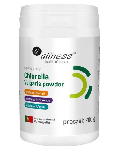 Aliness Chlorella Vulgaris powder, 200 g zdjęcie