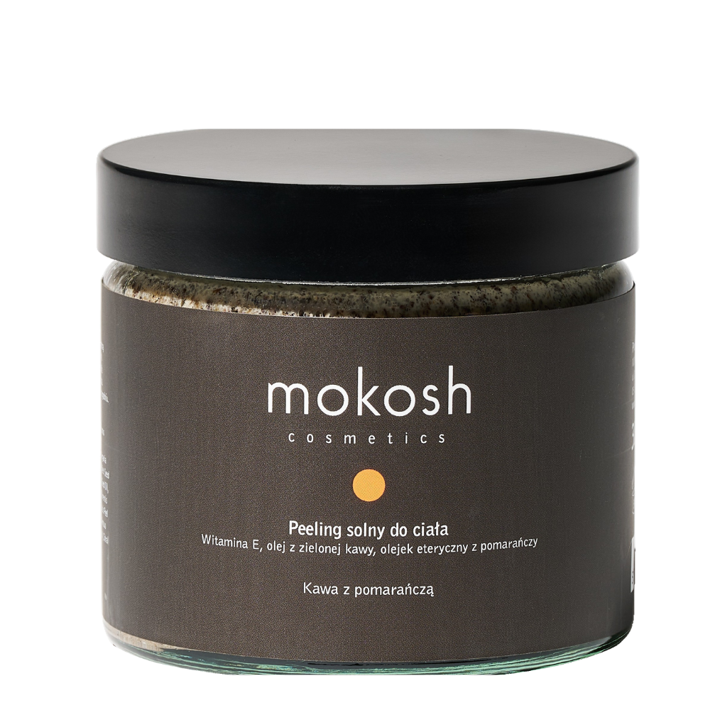 Mokosh Peeling solny do ciała Kawa z pomarańczą - 300 g zdjęcie