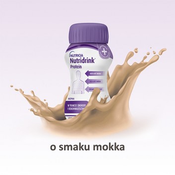 Nutridrink Protein smak mokka 4x 125 ml