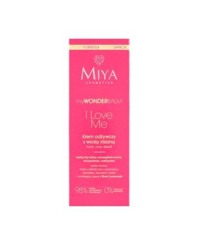 MIYA myWONDERBALM I Love Me Krem odżywczy z wodą różaną, 75 ml zdjęcie