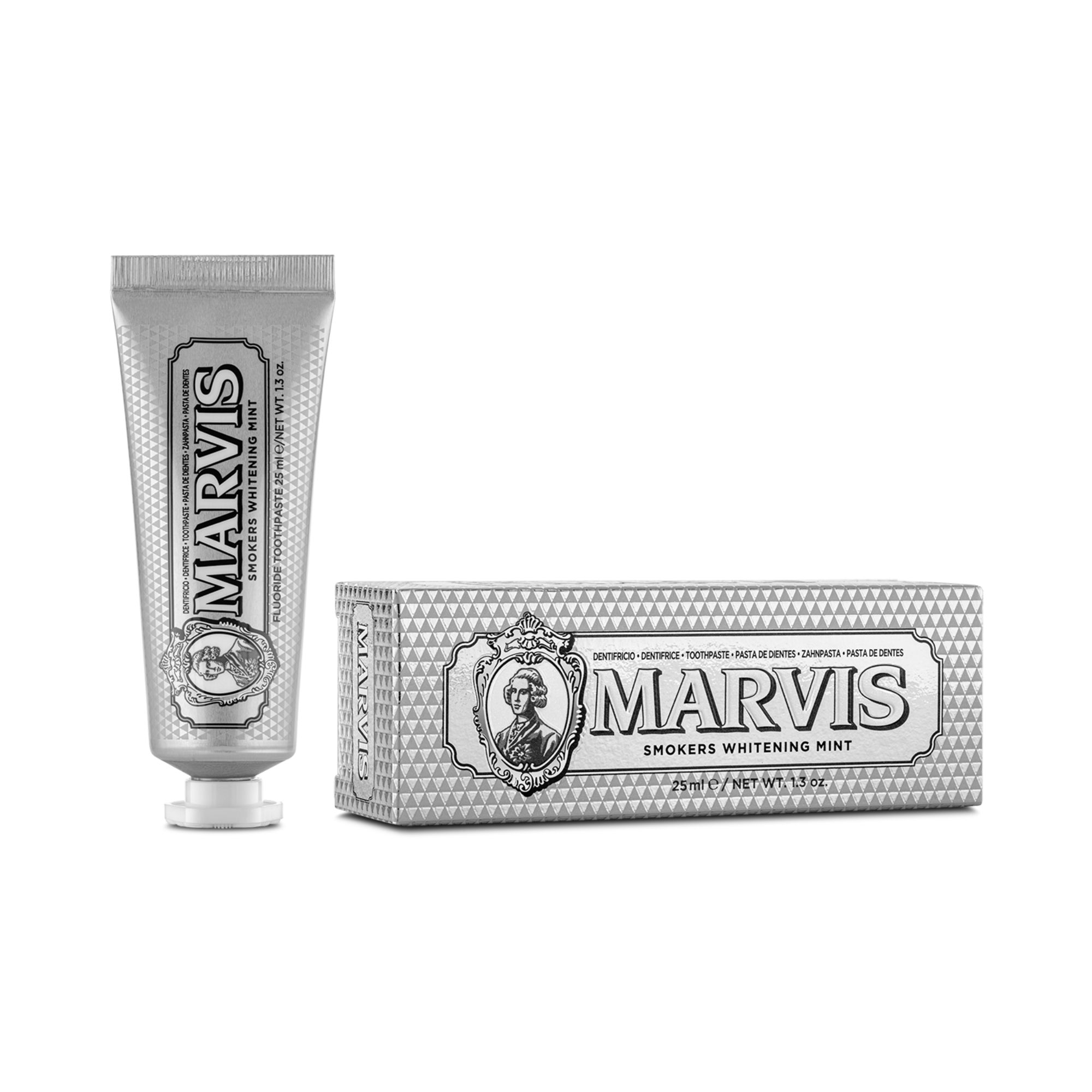 Marvis Smokers Withening mint travel size, pasta do zębów, 25 ml zdjęcie