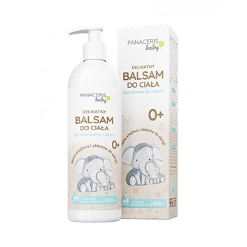 Panaceris Baby delikatny balsam do ciała dla niemowląt i dzieci 0 m+ 400 ml