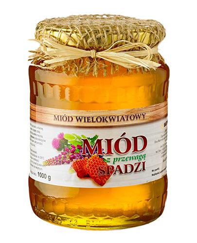 Bartpol Miód z przewagą spadzi iglastej, 1000 g  zdjęcie