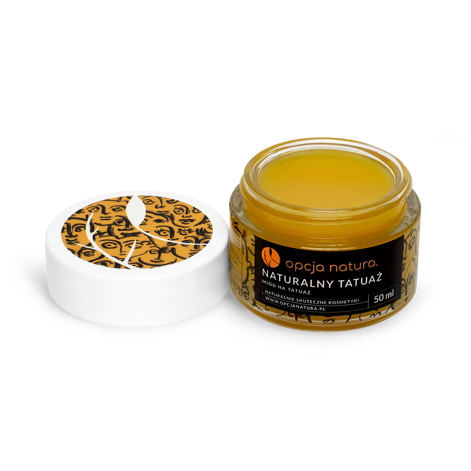 Opcja Natura Naturalny Tatuaż Miód na tatuaż, 50 ml