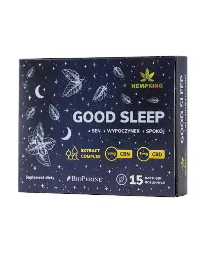 HempKing good sleep 15 kapsułek zdjęcie