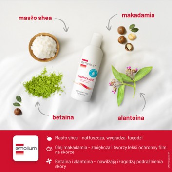 Emolium Dermocare Kremowy żel do mycia - 200 ml - cena, opinie, właściwości