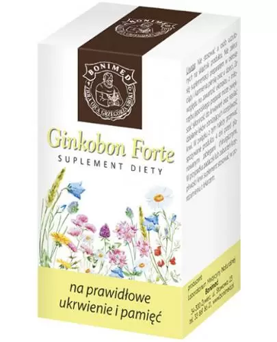 Ginkobon Forte 30 kapsułek zdjęcie