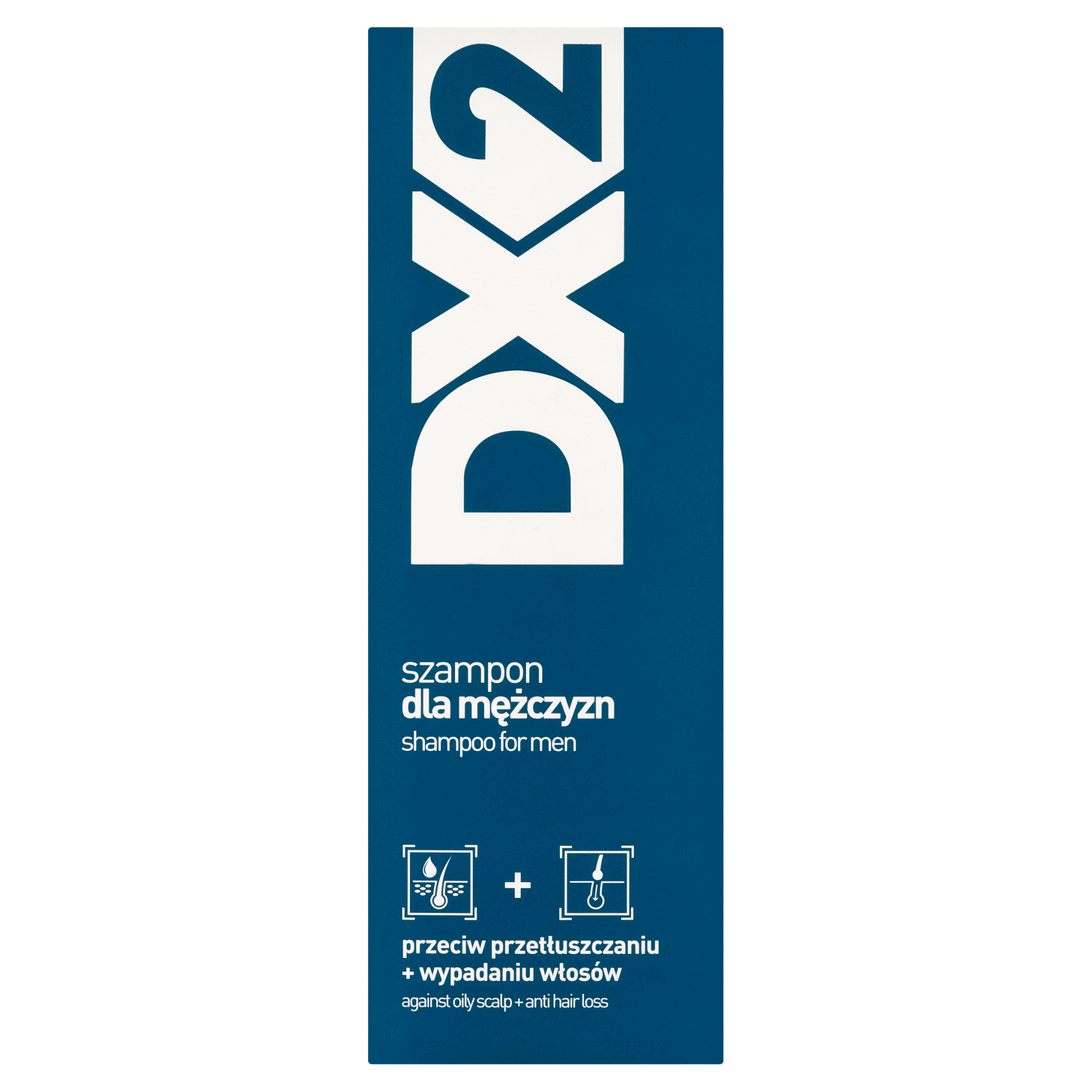 DX2 Szampon przeciw przetłuszczaniu + wypadaniu włosów dla mężczyzn, 150 ml zdjęcie