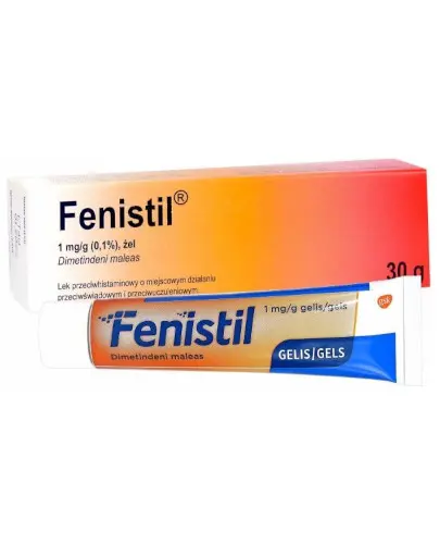Fenistil 1 mg/g żel 30 g (import równoległy Delfarma) zdjęcie