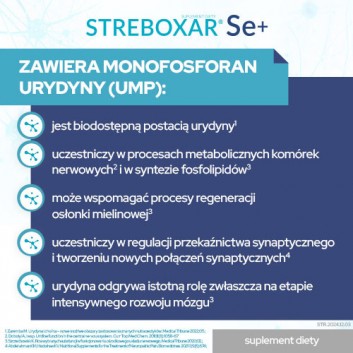 Streboxar  Se+, 30 kapsułek