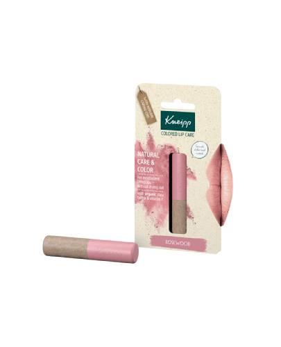 Kneipp Rosewood, Koloryzujący balsam do ust, 3,5 g zdjęcie