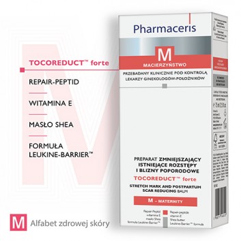 Pharmaceris M Tocoreduct Forte, preparat zmniejszający istniejące rozstępy i blizny poporodowe, 75 ml