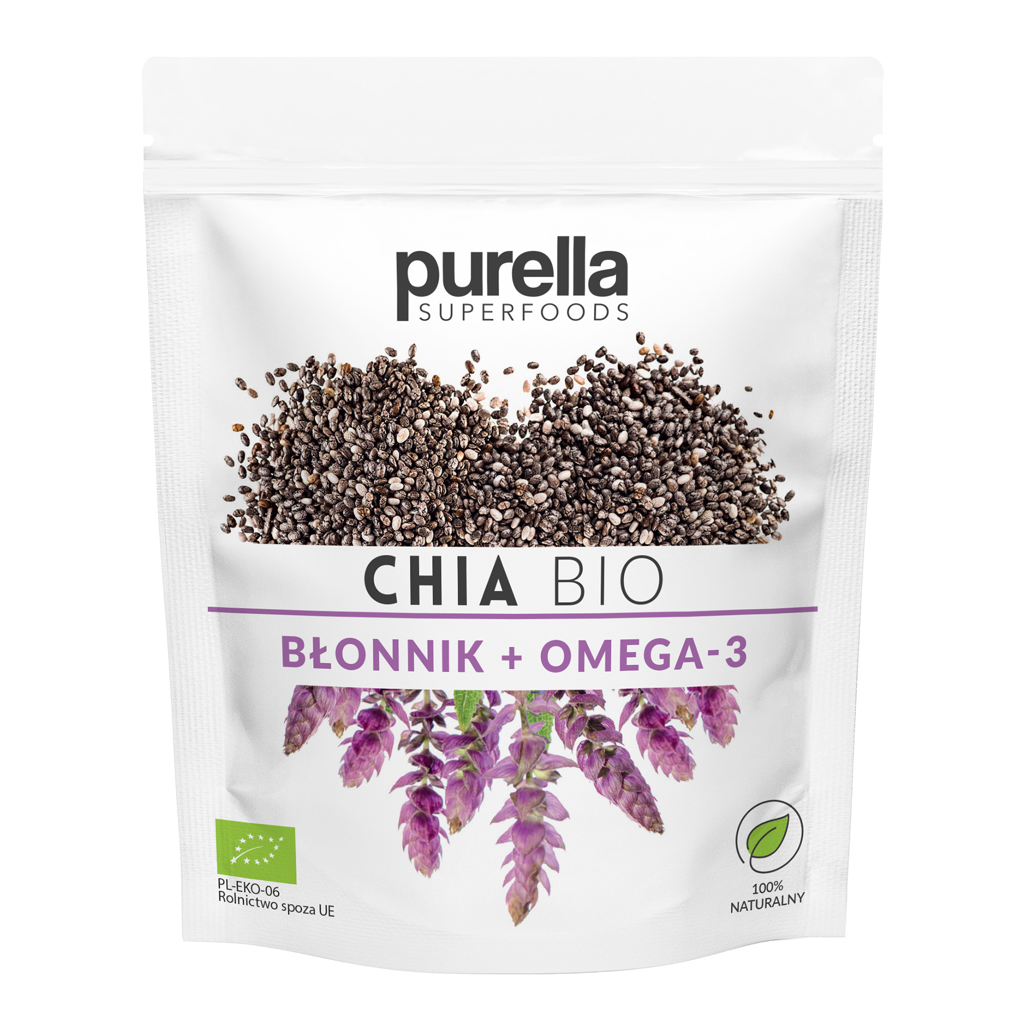 PURELLA Superfoods Chia Bio, nasiona, 50 g zdjęcie