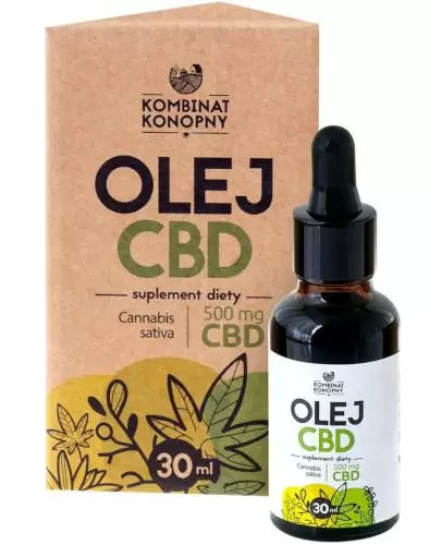 Kombinat Konopny olej CBD 500 mg 30 ml zdjęcie