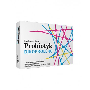 Panawit Dikoproll 80 probiotyk, 20 kapsułek