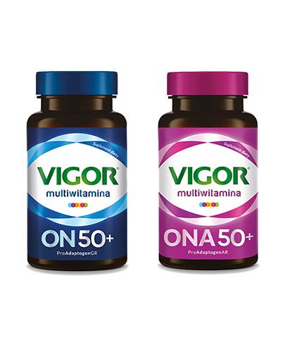 Vigor Multiwitamina ON 50+, 60 tabl.  
Vigor Multiwitamina ONA 50+, 60 tabl. zdjęcie