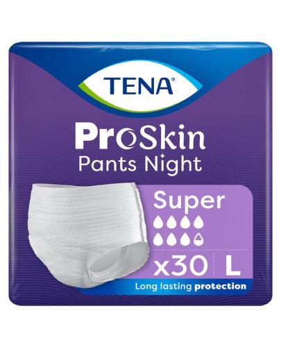 Tena Pants ProSkin Night majtki chłonne super L, 30 sztuk zdjęcie