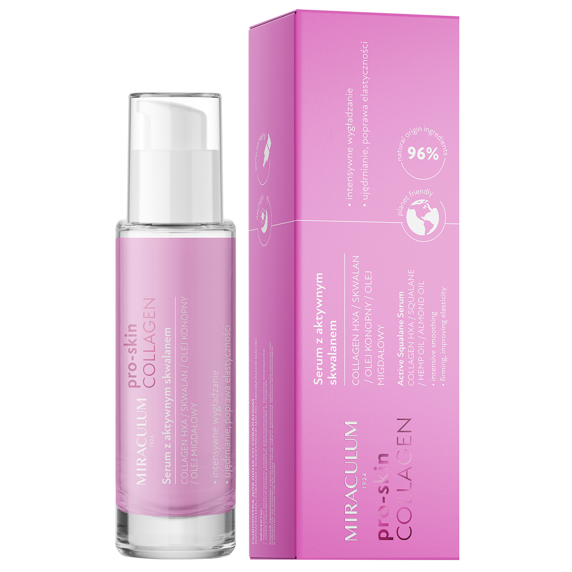 Miraculum Collagen Pro-Skin Serum z aktywnym skwalanem, 30 ml