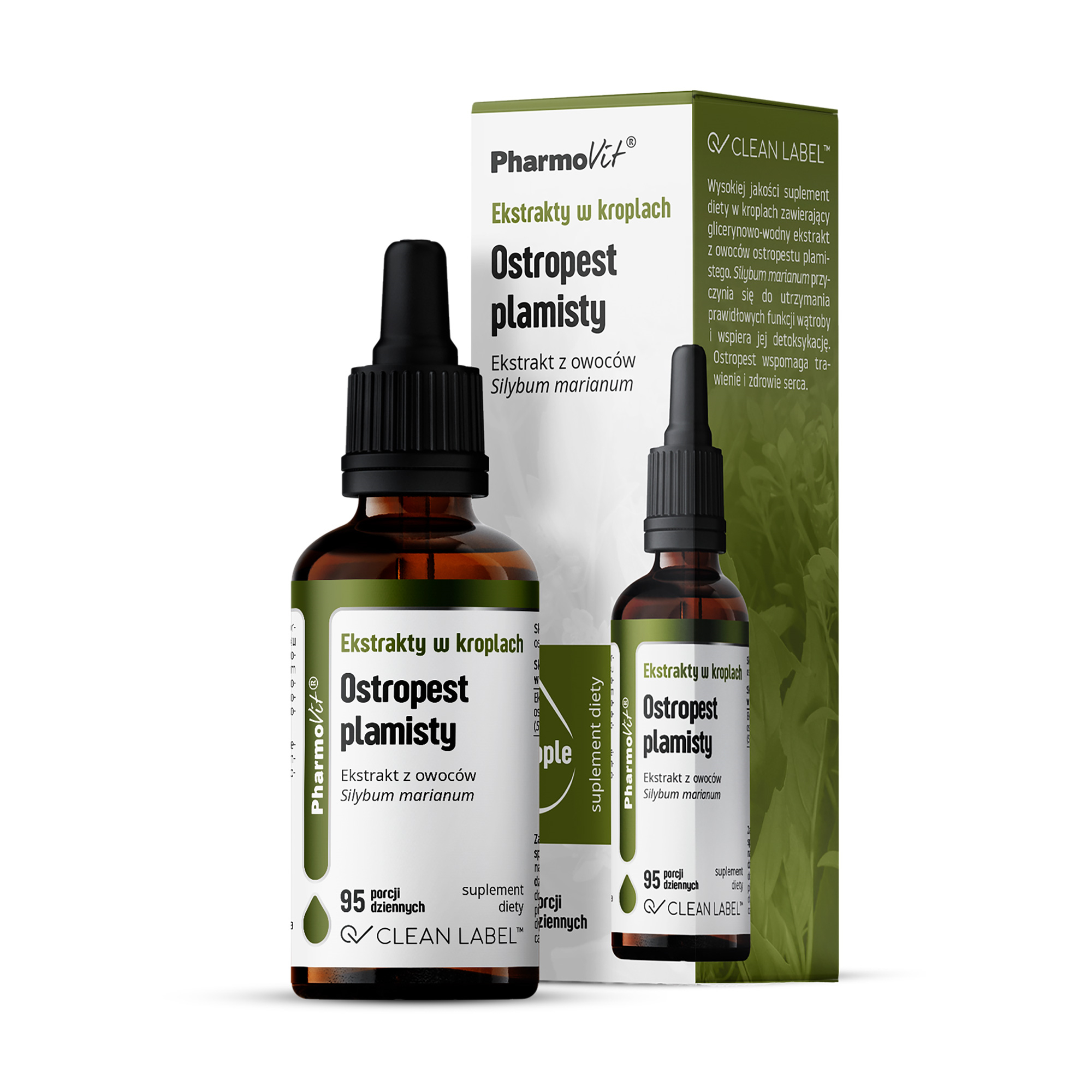 Pharmovit Ekstrakty w kroplach Ostropest plamisty, 30 ml zdjęcie