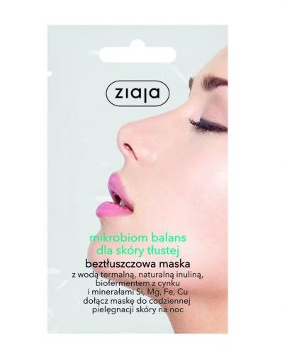 ZIAJA Maska mikrobiom balans dla skóry tłustej, 7 ml zdjęcie