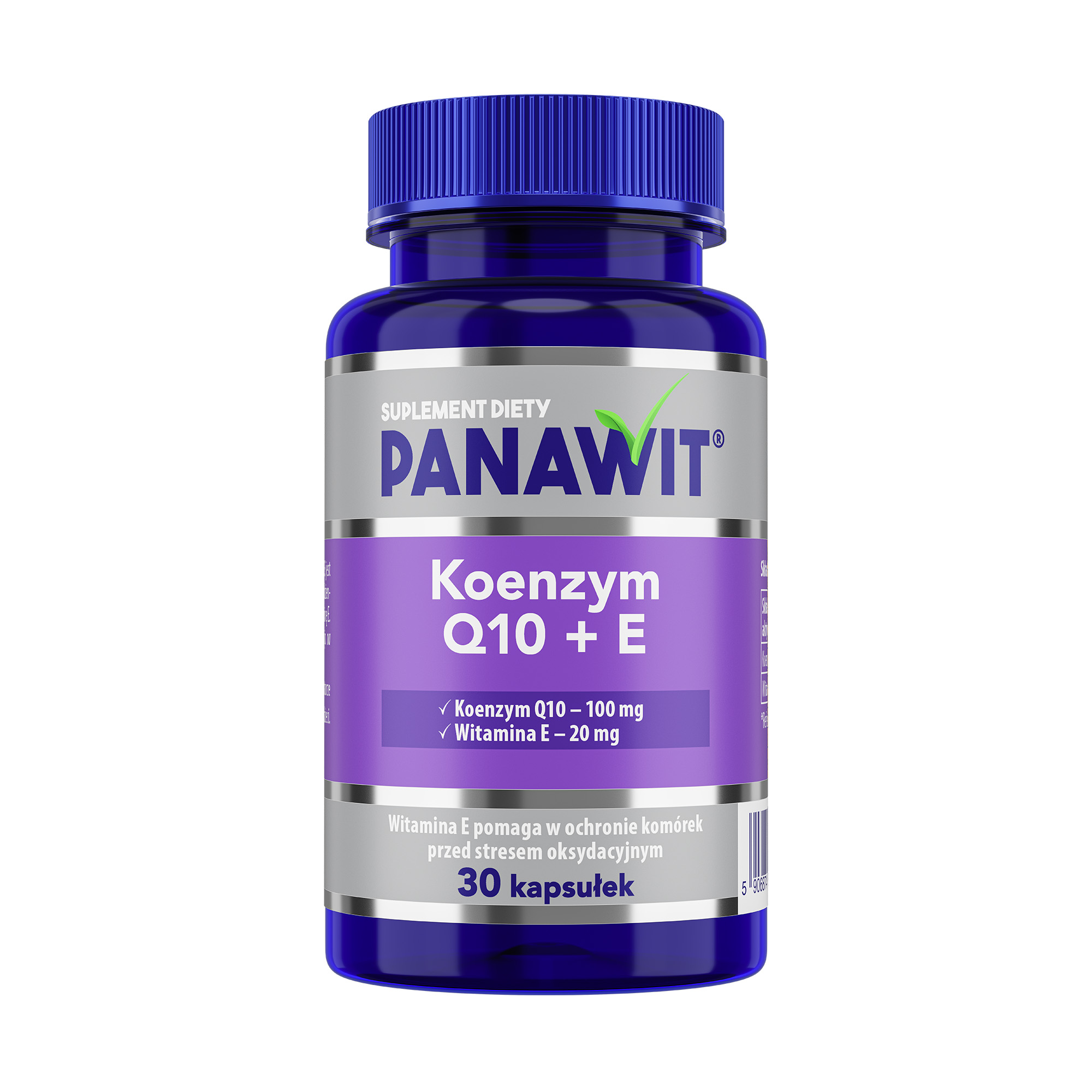 Panawit Koenzym Q10+E, kapsułki, 30 sztuk zdjęcie