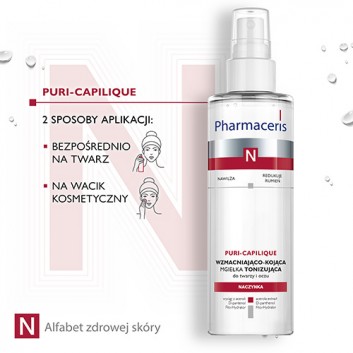Pharmaceris N Puri-Capilique, tonik-mgiełka wzmacniający naczynka, 200 ml
