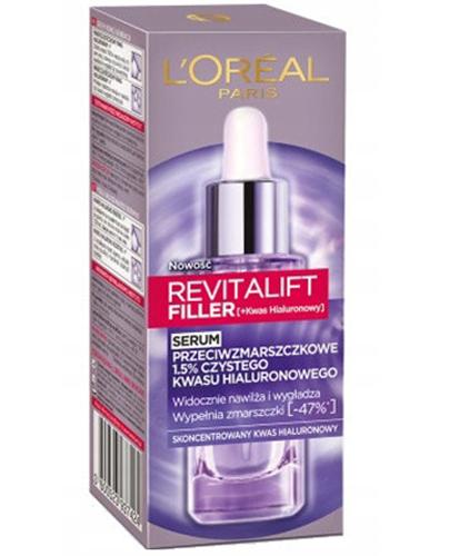 L'Oreal Revitalift Filler Serum przeciwzmarszczkowe - 30 ml - cena, opinie, właściwości zdjęcie