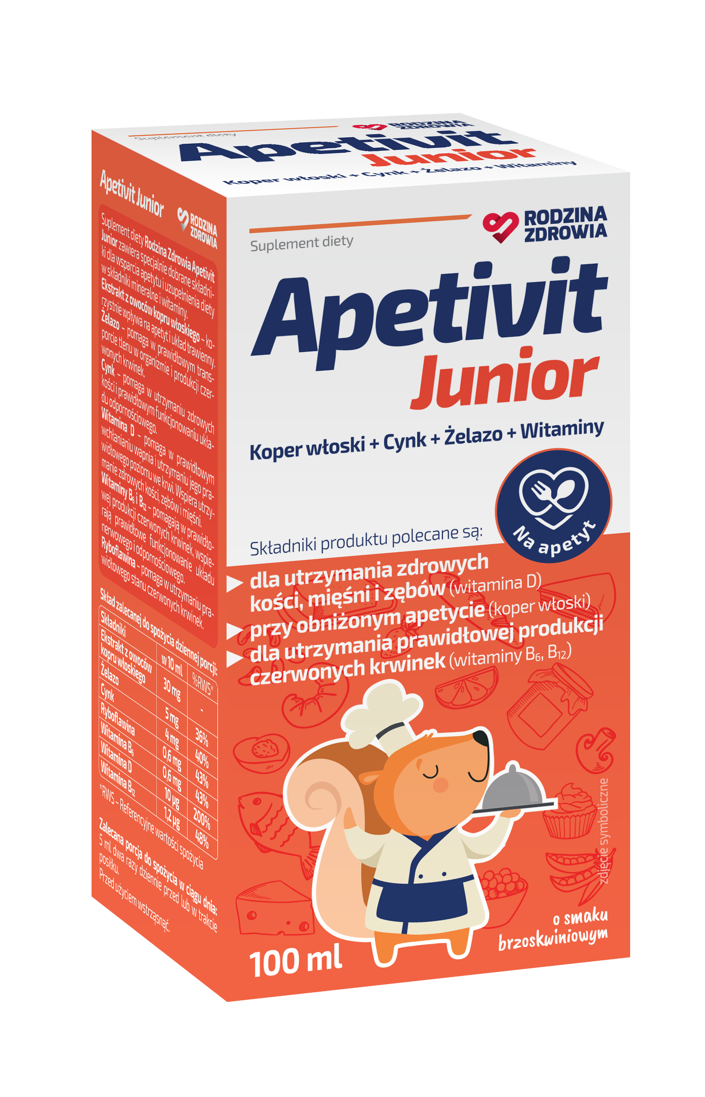 Rodzina Zdrowia, Apetivit Junior, 100 ml