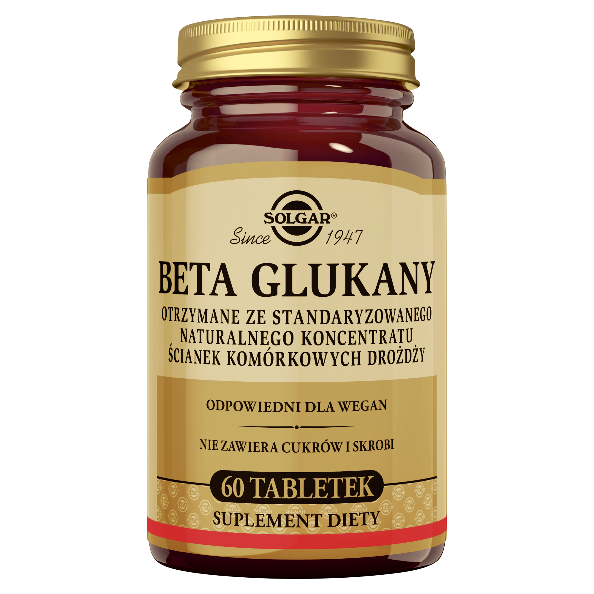 Solgar Beta Glukany 60 tabletek zdjęcie