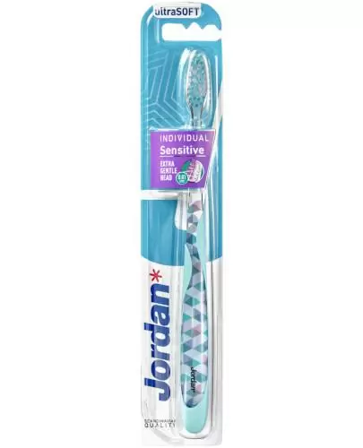 Jordan Individual Sensitive ultra soft szczoteczka do zębów ultra miękka 1 sztuka zdjęcie