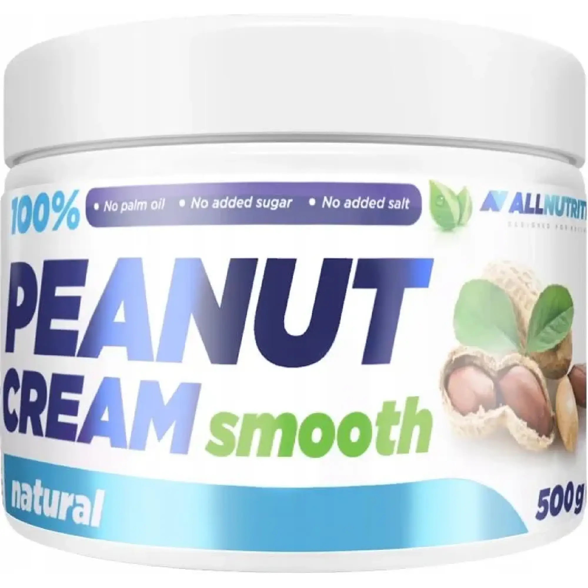 Allnutrition Peanut Cream Smooth, orzechowy, 500 g zdjęcie