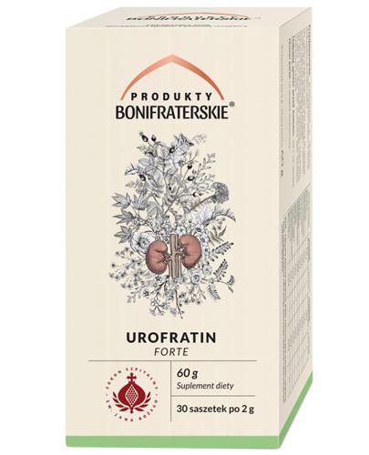 Produkty Bonifraterskie Urofratin Forte - 30 sasz. - cena, opinie, właściwości zdjęcie