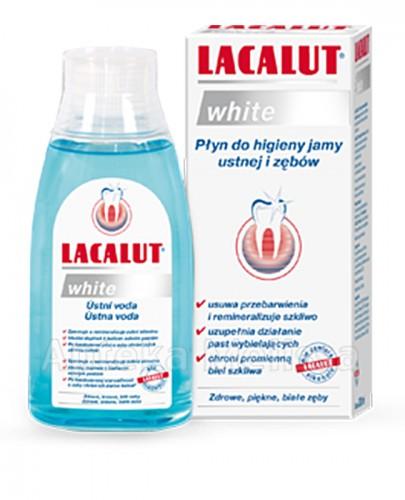 LACALUT WHITE Płyn do higieny jamy ustnej i zębów - 300 ml  zdjęcie