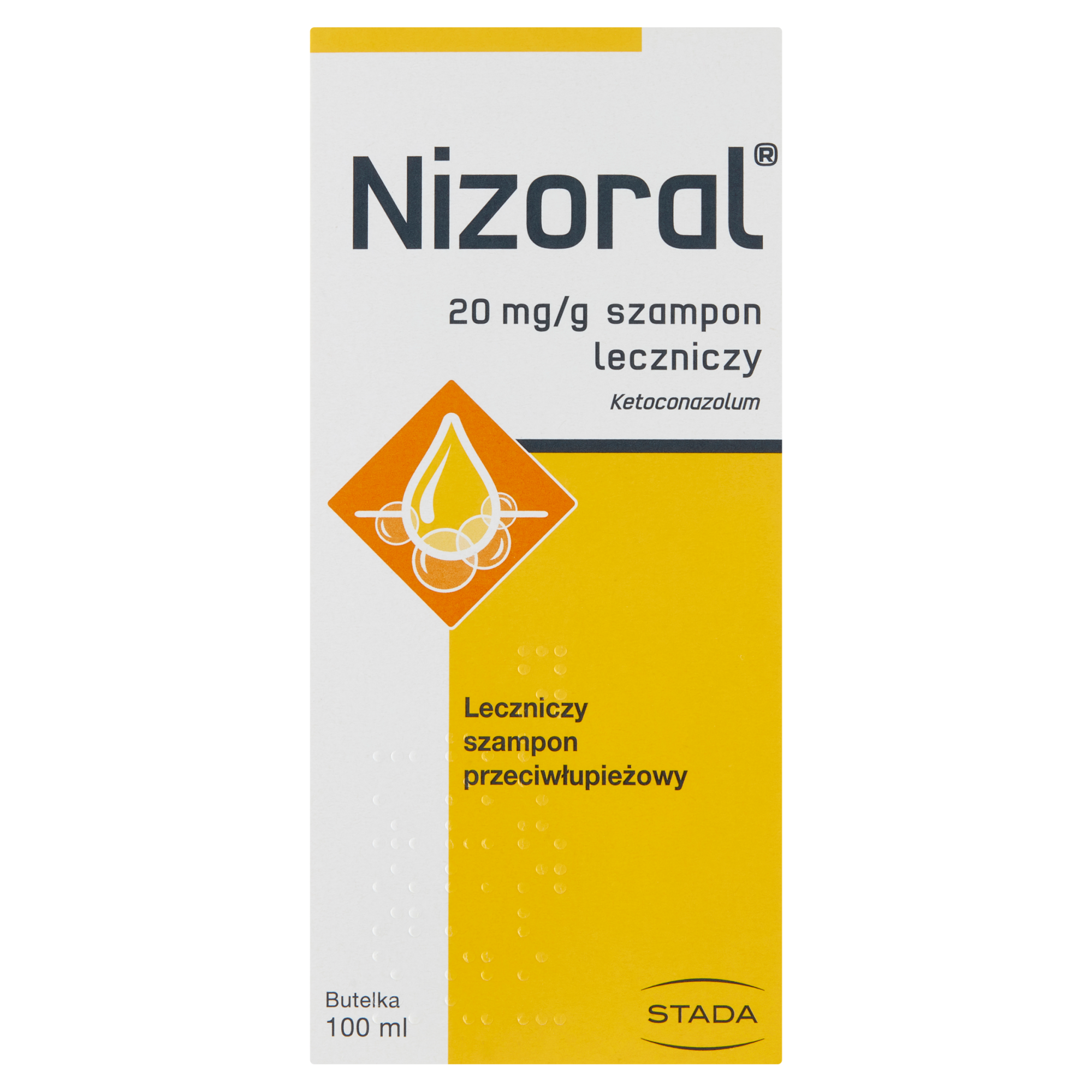 Nizoral 20 mg/g szampon przeciwłupieżowy 100 ml zdjęcie
