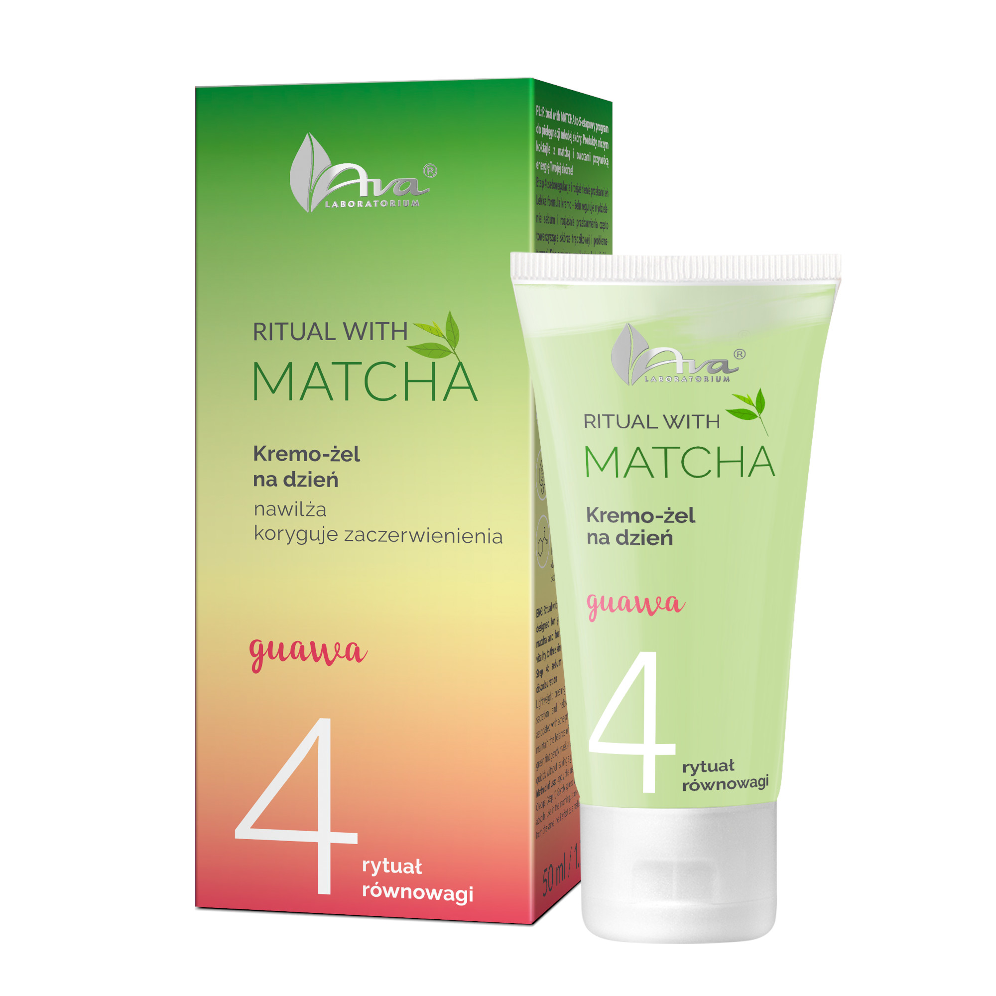 Ava Ritual with Matcha, kremo-żel na dzień, 50 ml zdjęcie