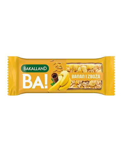 BAKALLAND BA! Baton zbożowy, banan, 40 g zdjęcie