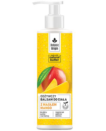 Botanic Origin Odżywczy balsam do ciała z masłem mango, 300 ml, cena, opinie, skład zdjęcie